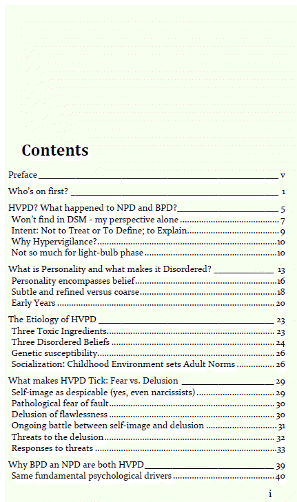 HVP Contents Page 1